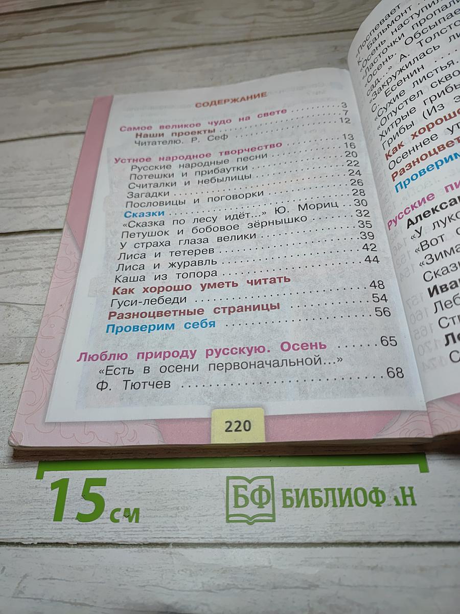 Литературное чтение. 2 класс. Часть 1