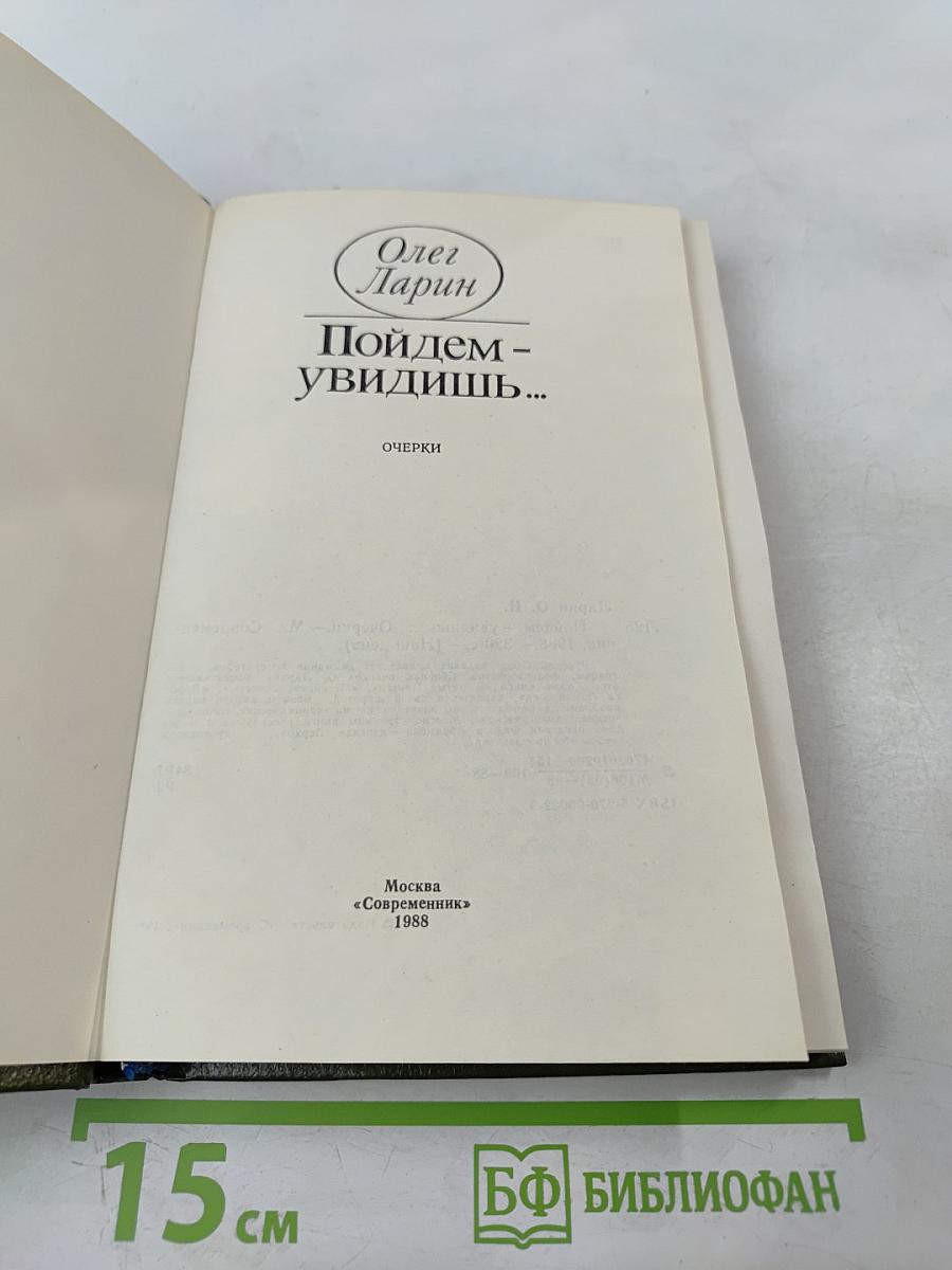 Пойдем - увидишь...