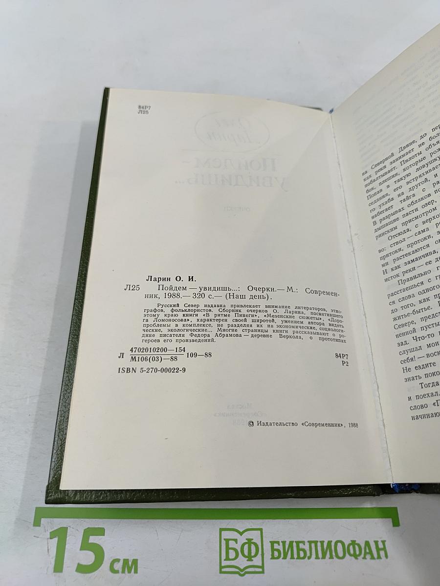 Пойдем - увидишь...