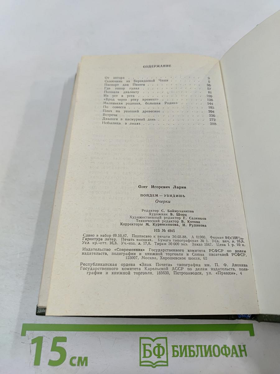 Пойдем - увидишь...