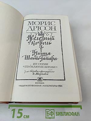 Железный король. Узница Шато-Гайара