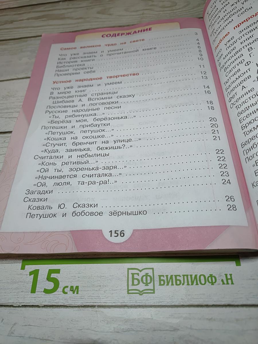 Литературное чтение, 2 класс, Часть 1