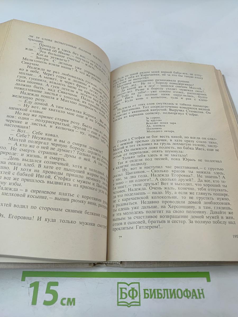 Далеко в Арденнах. Пламя в степи
