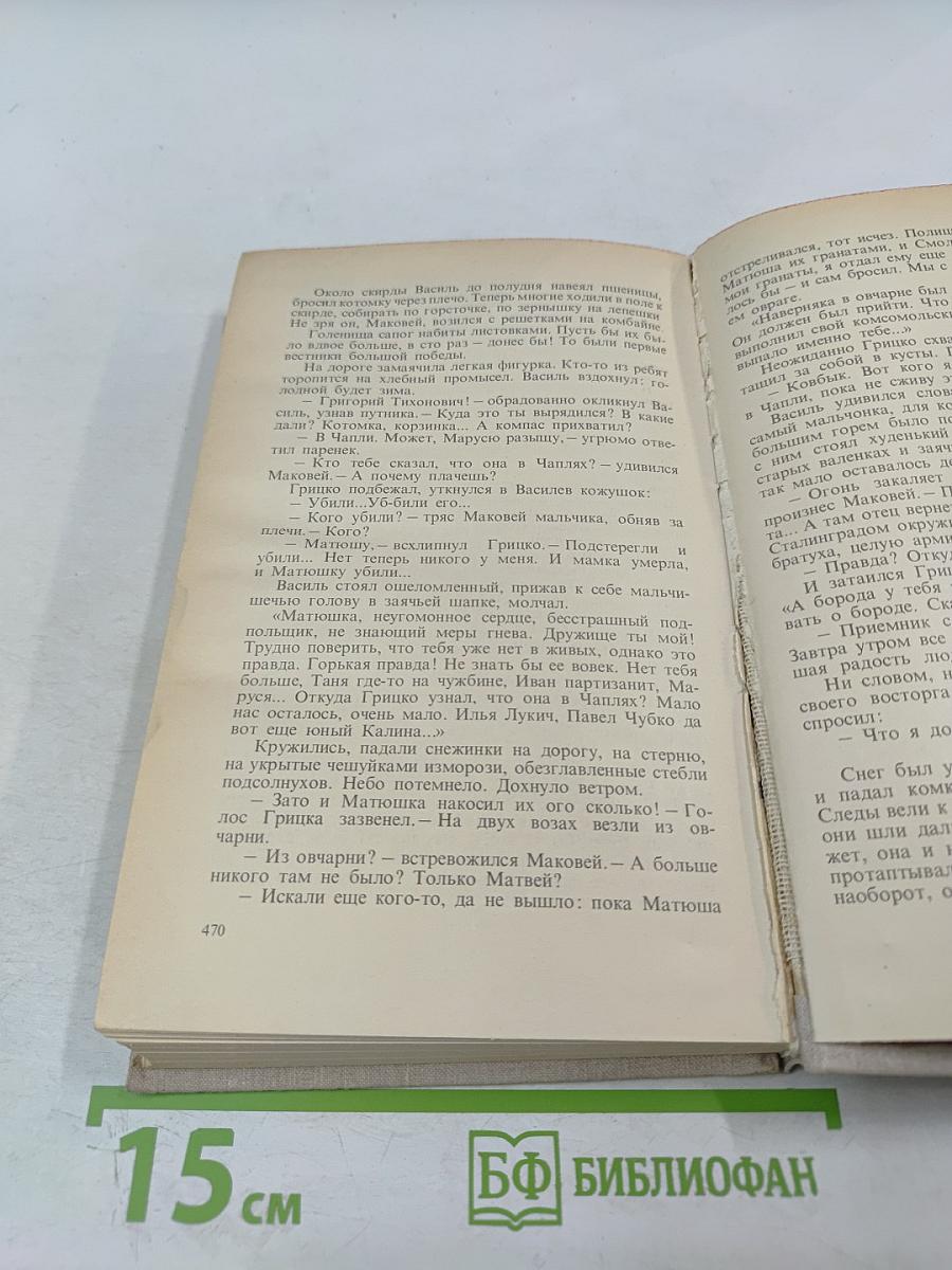 Далеко в Арденнах. Пламя в степи