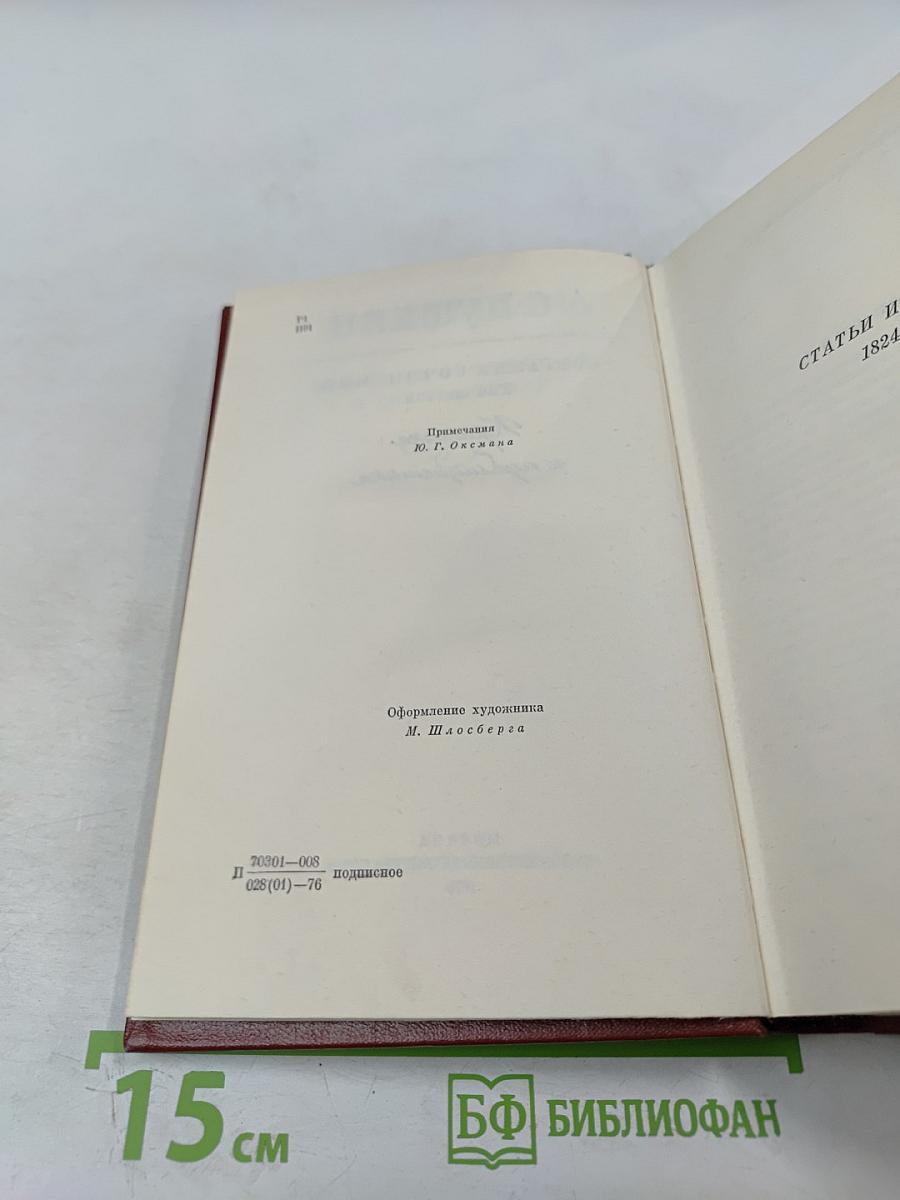 Собрание сочинений. Том шестой. Критика и публицистика