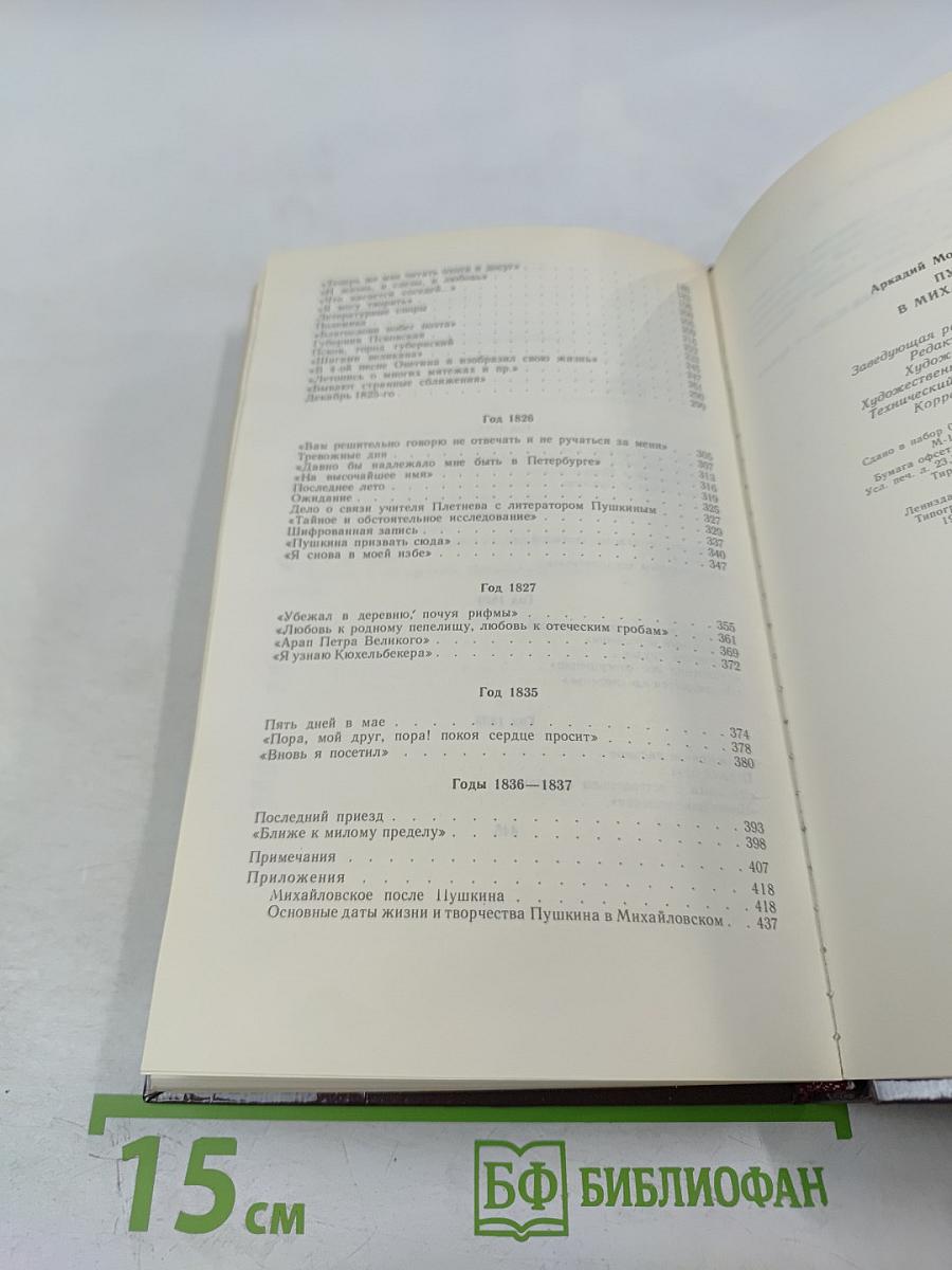 Пушкин в Михайловском