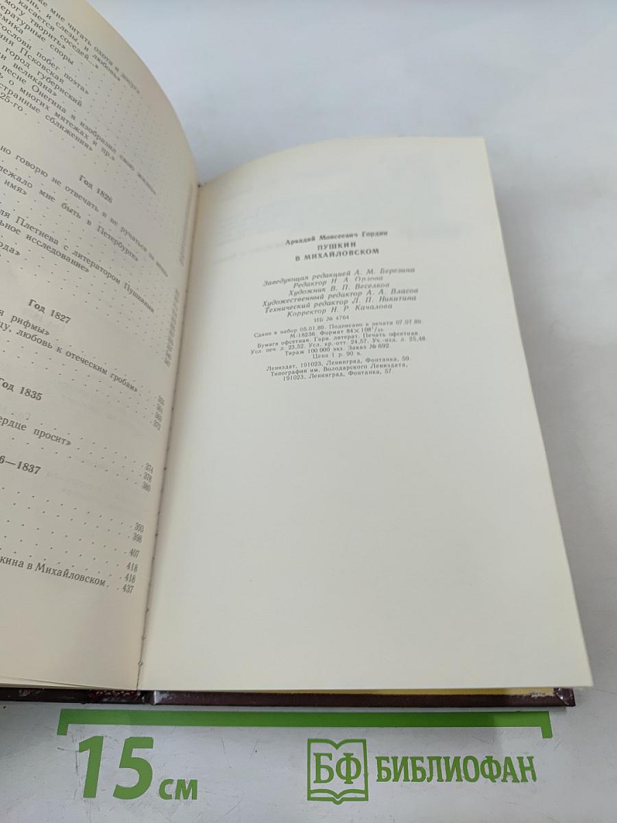 Пушкин в Михайловском