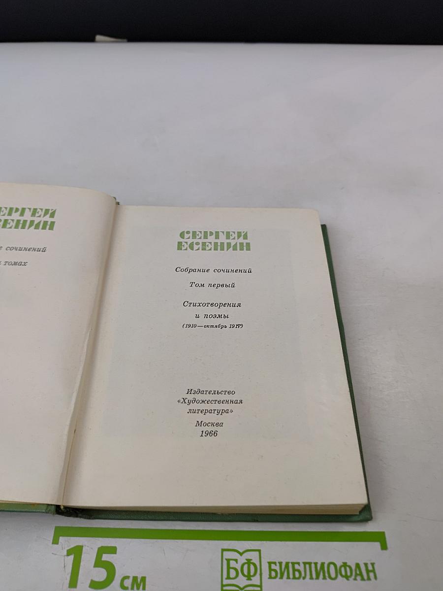 Собрание сочинений. Том первый. Стихотворения и поэмы (1910 - октябрь 1917)