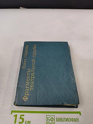 Фрагменты театральной судьбы