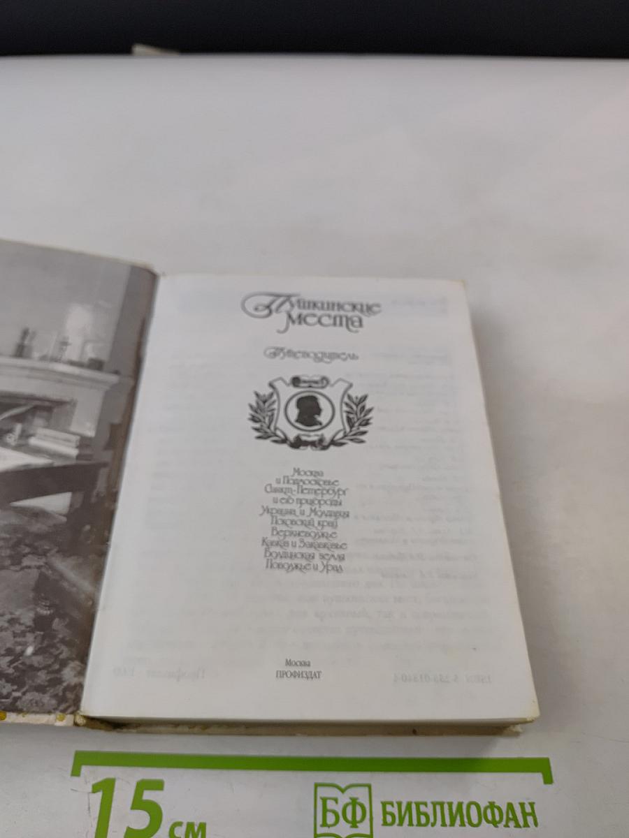 Пушкинские места