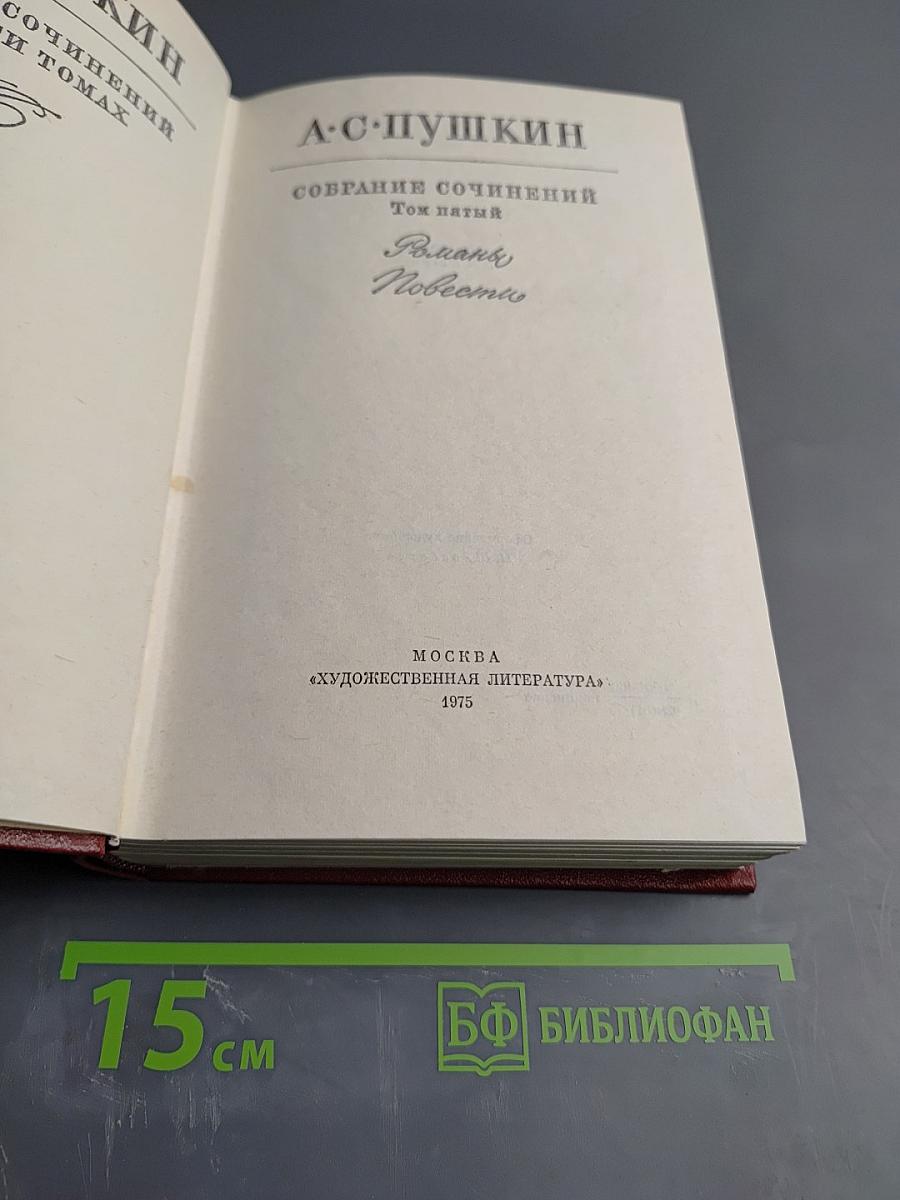 Собрание сочинений. Том 5: Романы, Повести