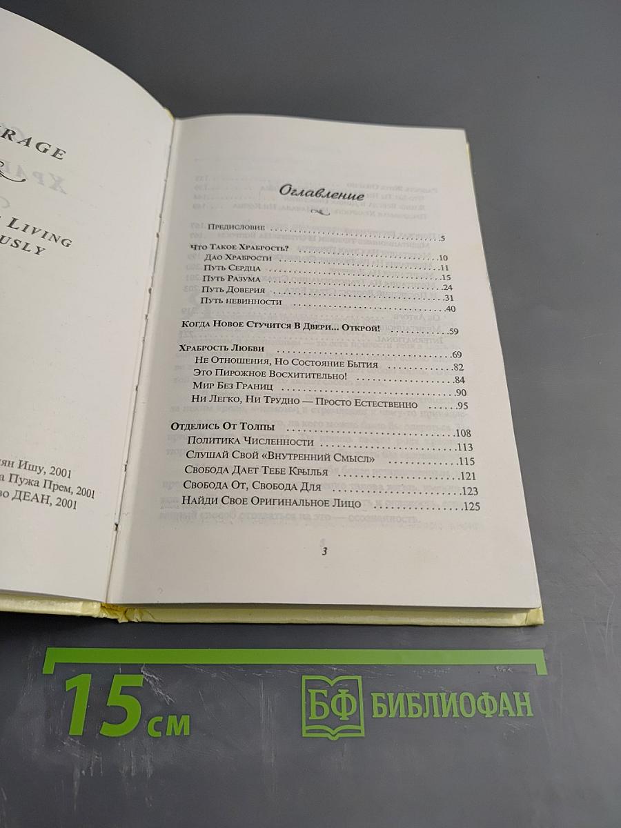 Храбрость. Радость жить рискуя