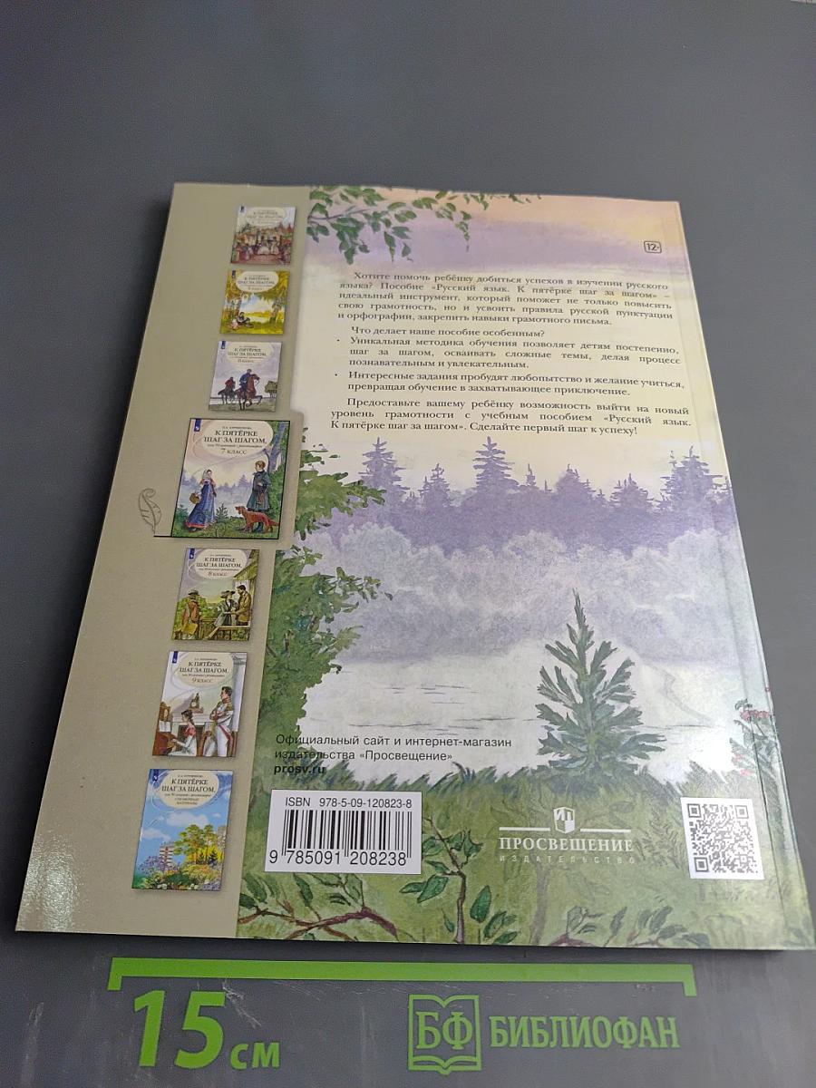 К пятёрке шаг за шагом, или 50 занятий с репетитором. Русский язык 7 класс