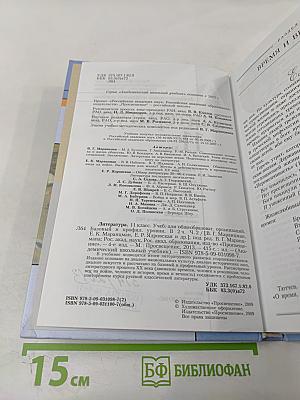 Литература 11 класс. Часть вторая