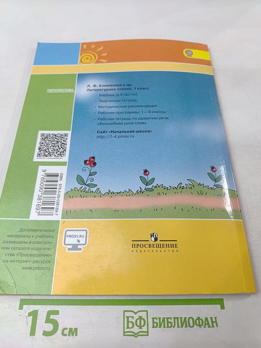 Литературное чтение 1 класс. Часть первая