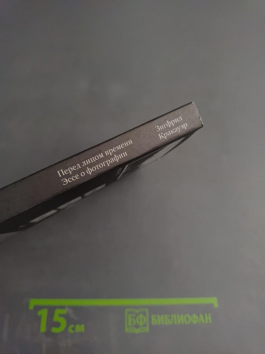 Перед лицом времени: Эссе о фотографии