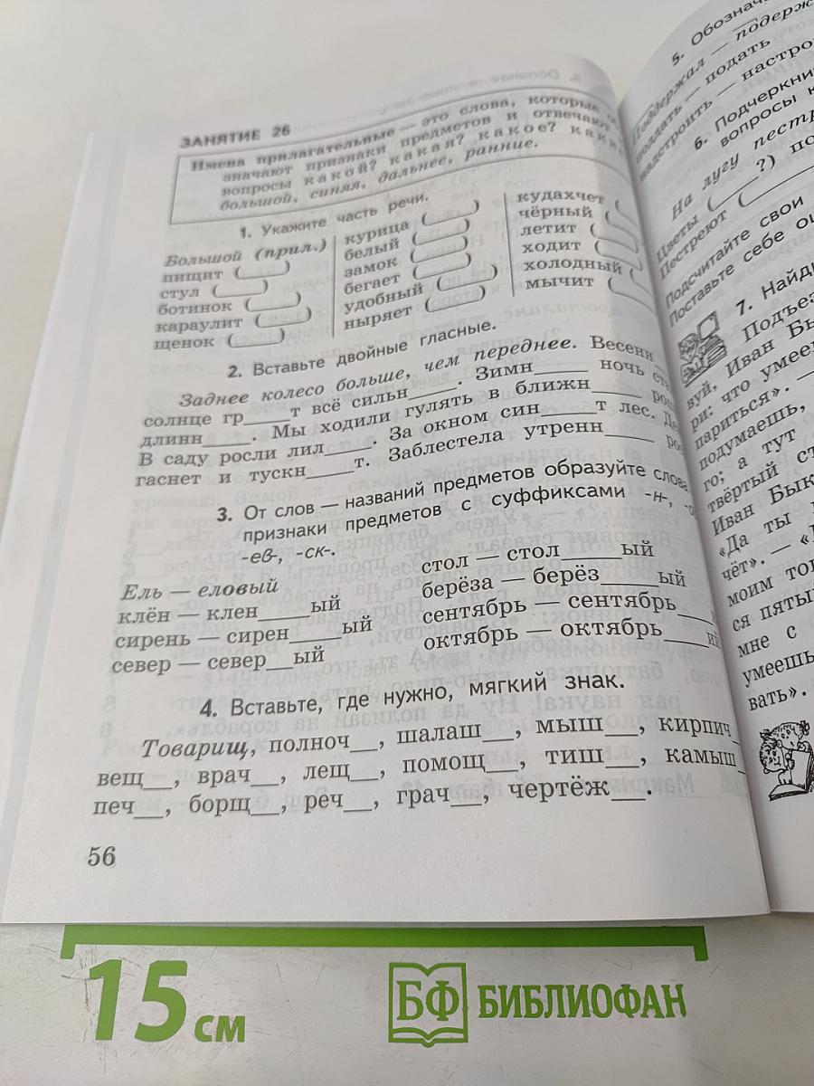 К пятёрке шаг за шагом, или 50 занятий с репетитором. Русский язык. 2-4 классы