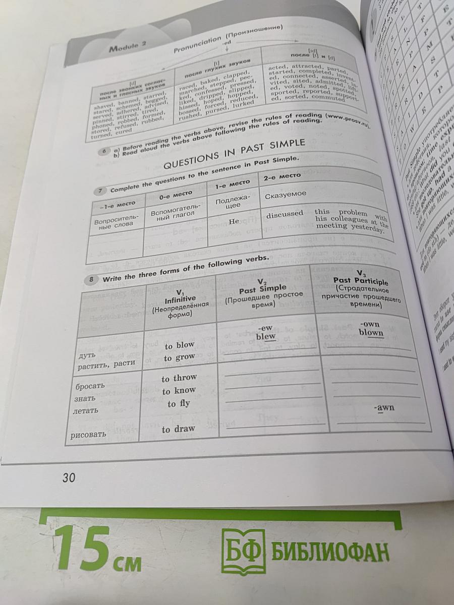 Английский в фокусе. Английский язык. 7 класс. Грамматический тренажёр