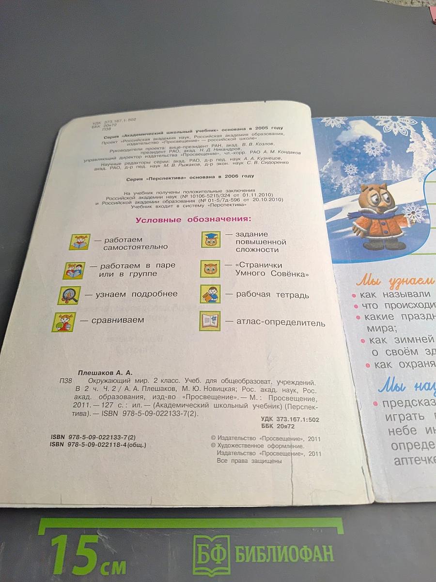 Окружающий мир 2 класс. Часть вторая