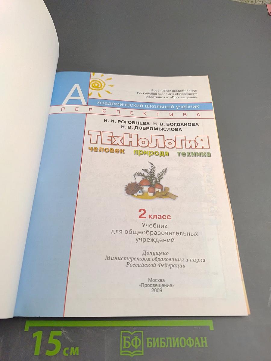 Технология. Человек, природа, техника. 2 класс