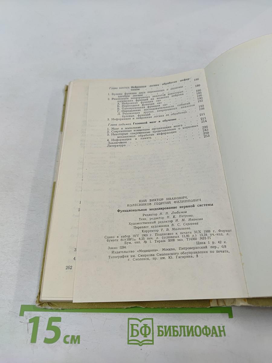 Функциональное моделирование нервной системы