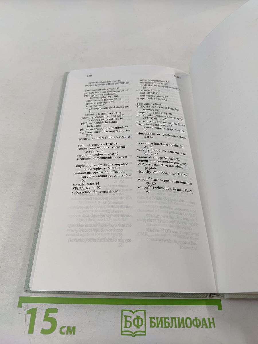 Cerebral blood flow and metabolism