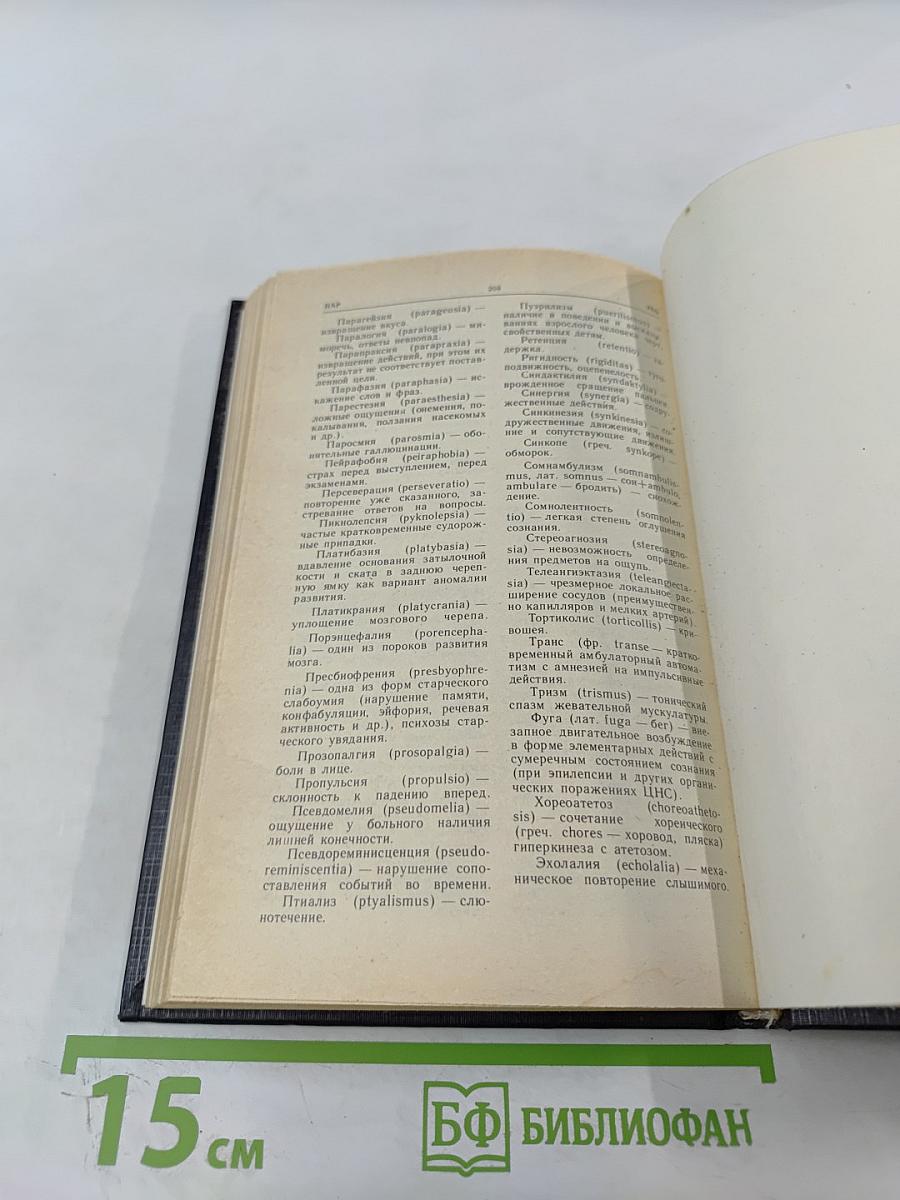 Словарь эпонимов в невропатологии