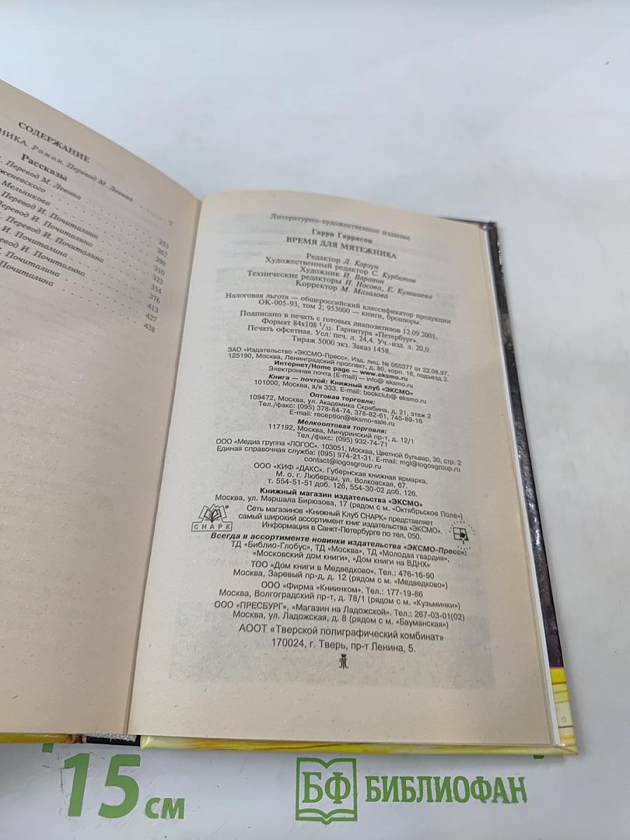 Время для мятежника