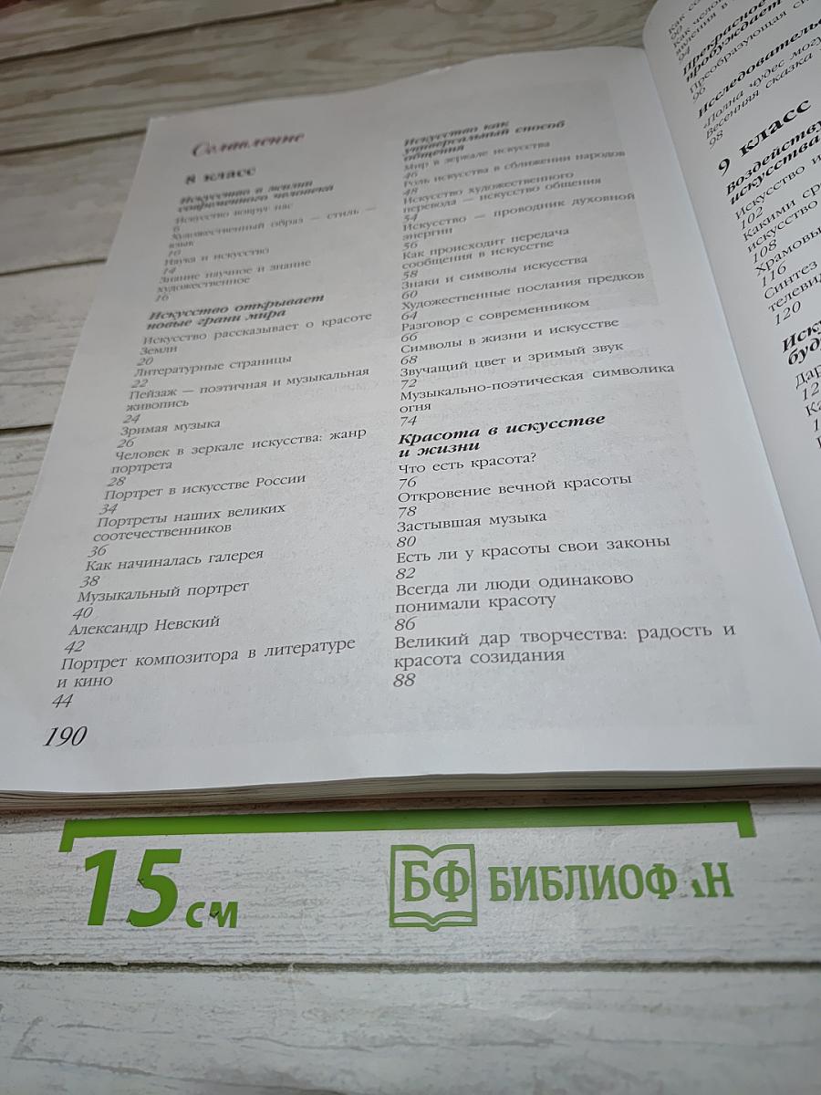 Искусство 8-9 классы