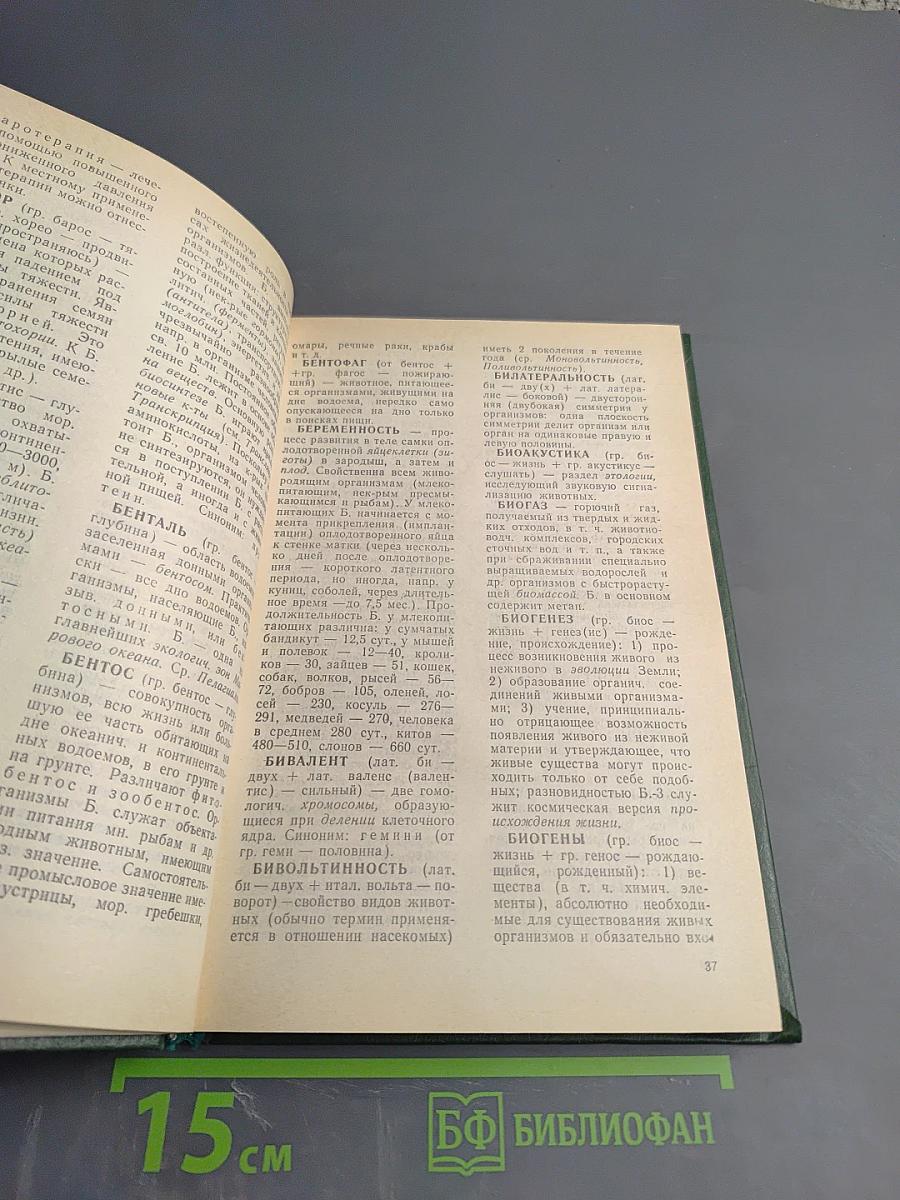 Основные биологические понятия и термины