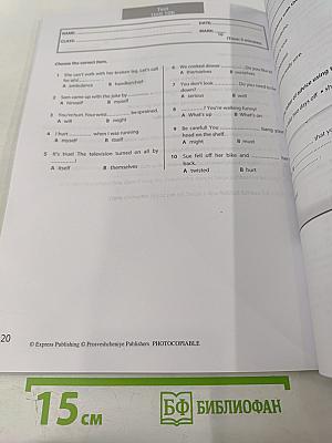 Английский в фокусе. Английский язык. 7 класс. Контрольные задания. Учебное пособие Spotlight Test Booklet 7