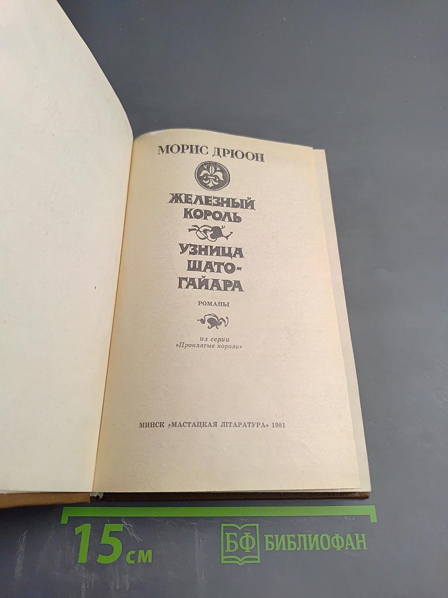 Железный король. Узница Шато-Гайара