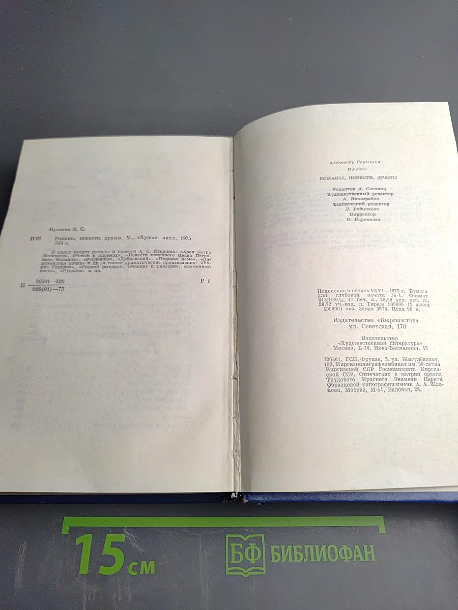 Романы. Повести. Драматические произведения