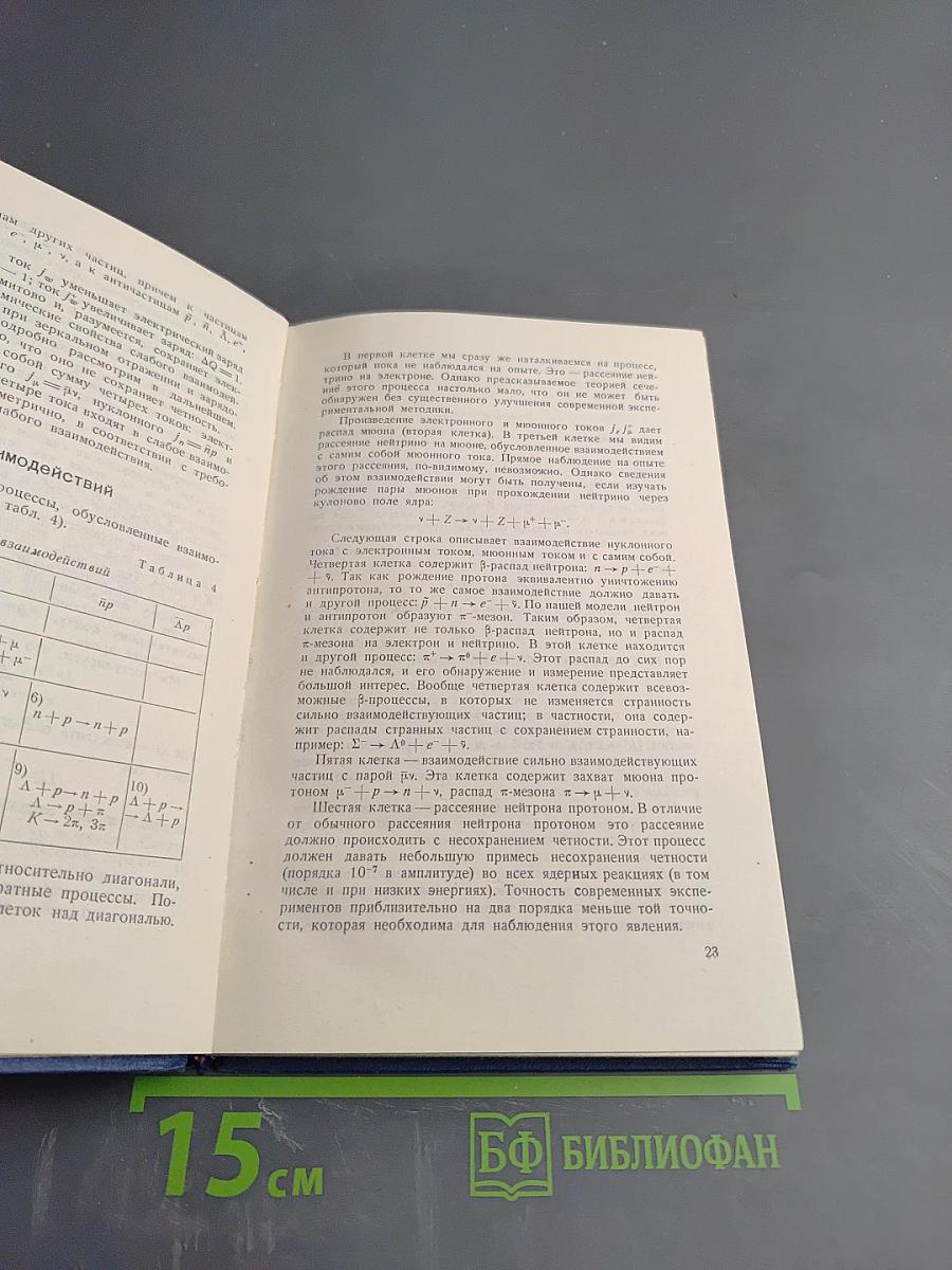 Слабое взаимодействие элементарных частиц