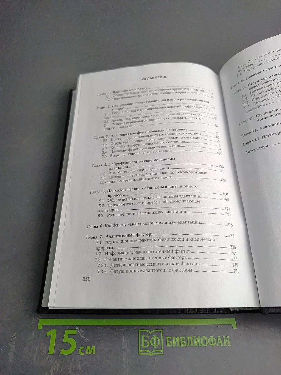 Адаптация человека