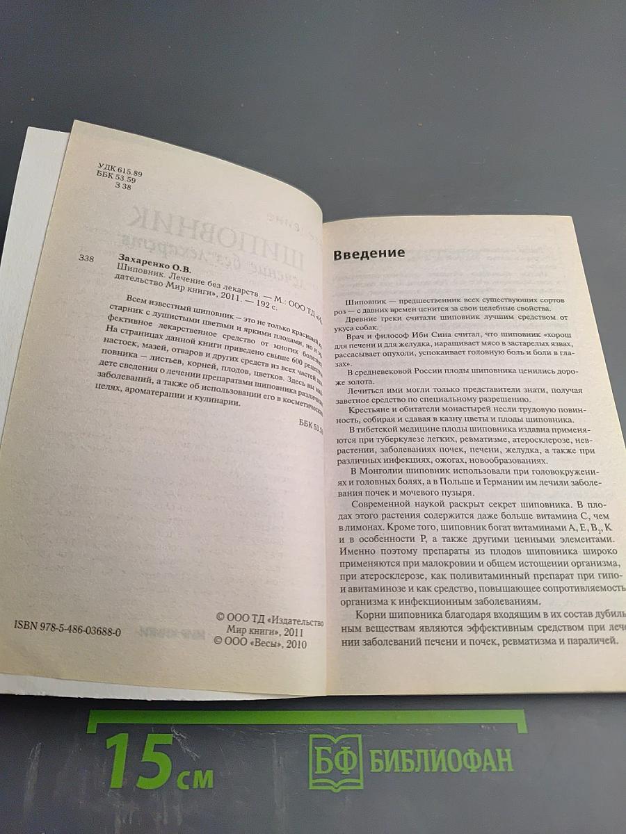 Шиповник. Лечение без лекарств