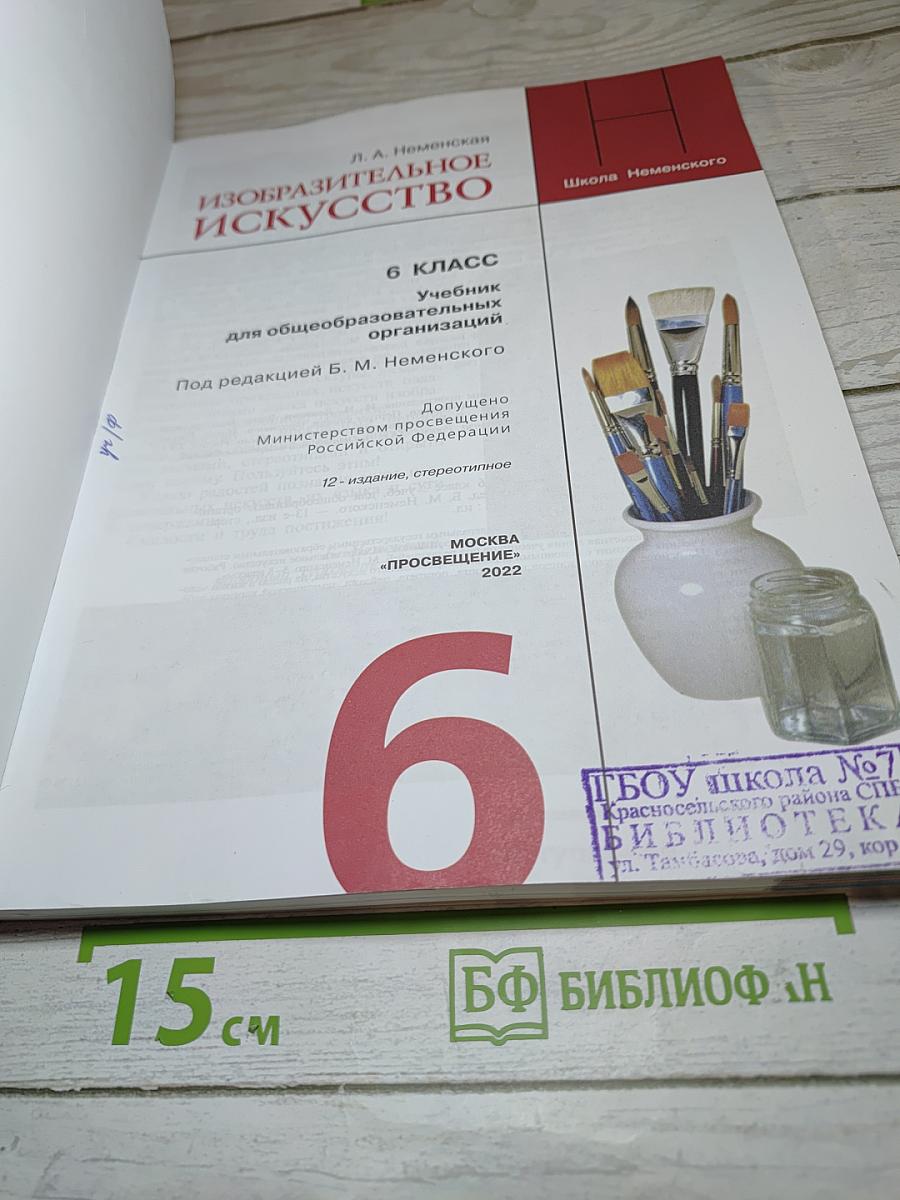 Изобразительное искусство. 6 класс