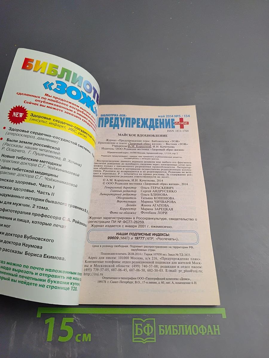 Предупреждение плюс. майское вдохновение