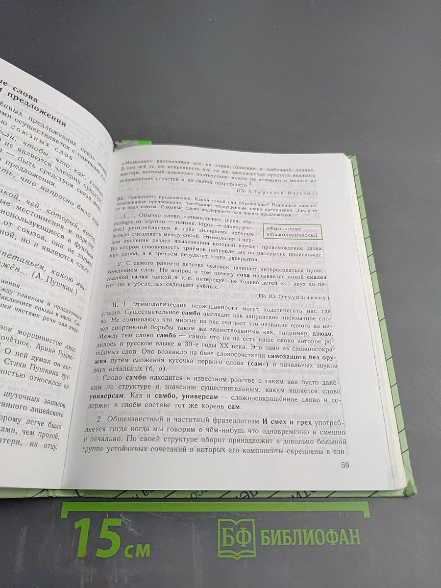 Русский язык 9 класс