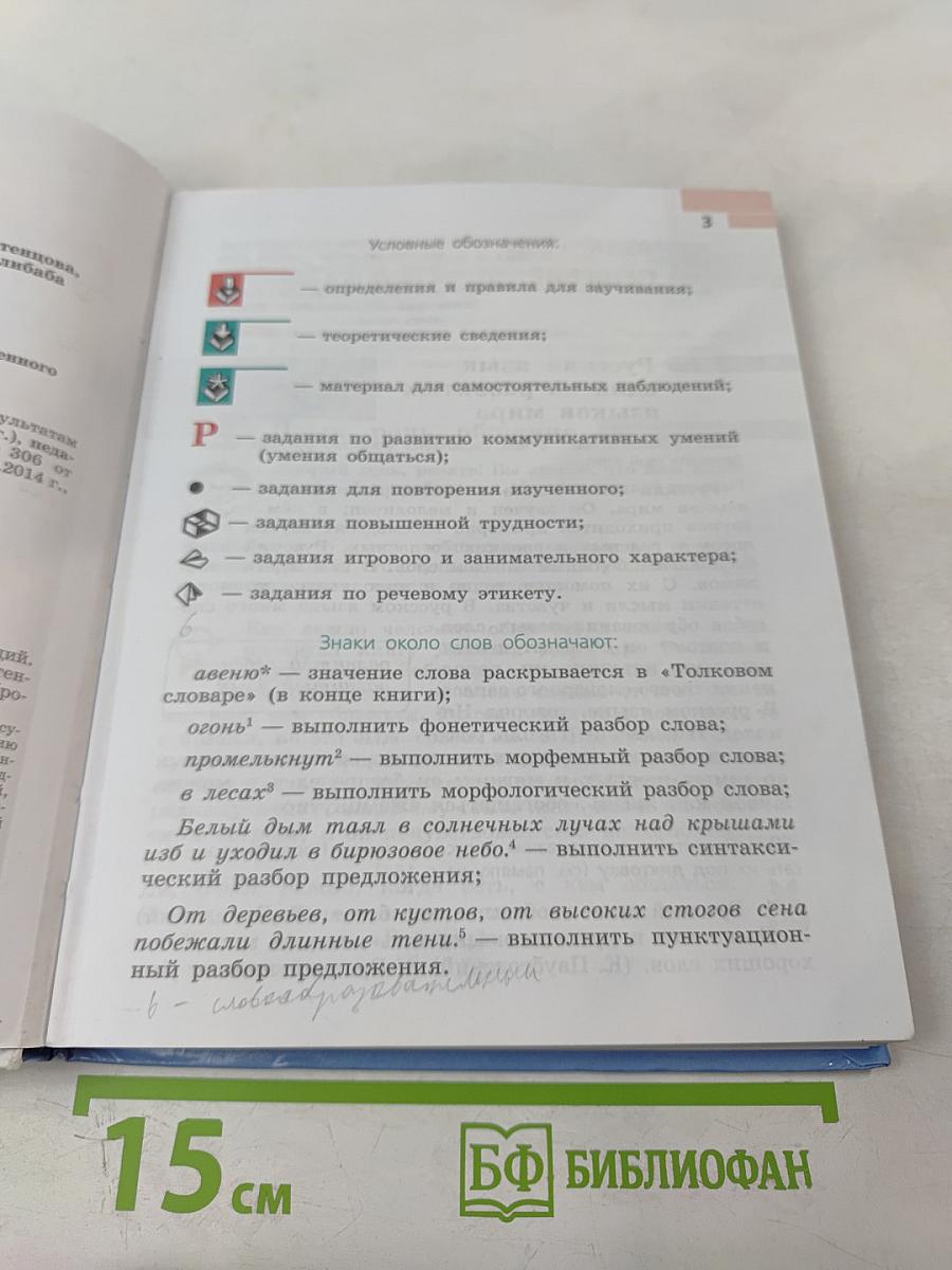 Русский язык 6 класс. Часть 1