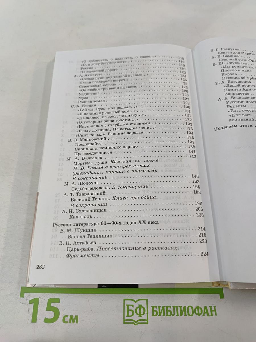 Литература. 9 класс. Часть вторая