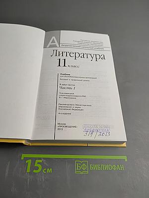 Литература 11 класс, часть первая