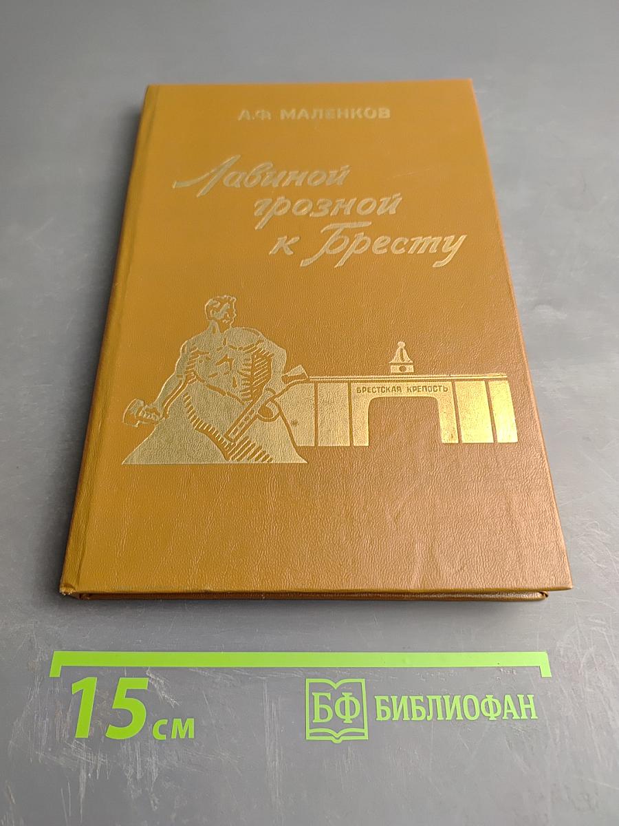 Лавиной грозной к Бресту