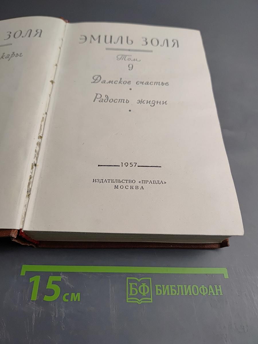 Дамское счастье. Радость жизни. Том 9