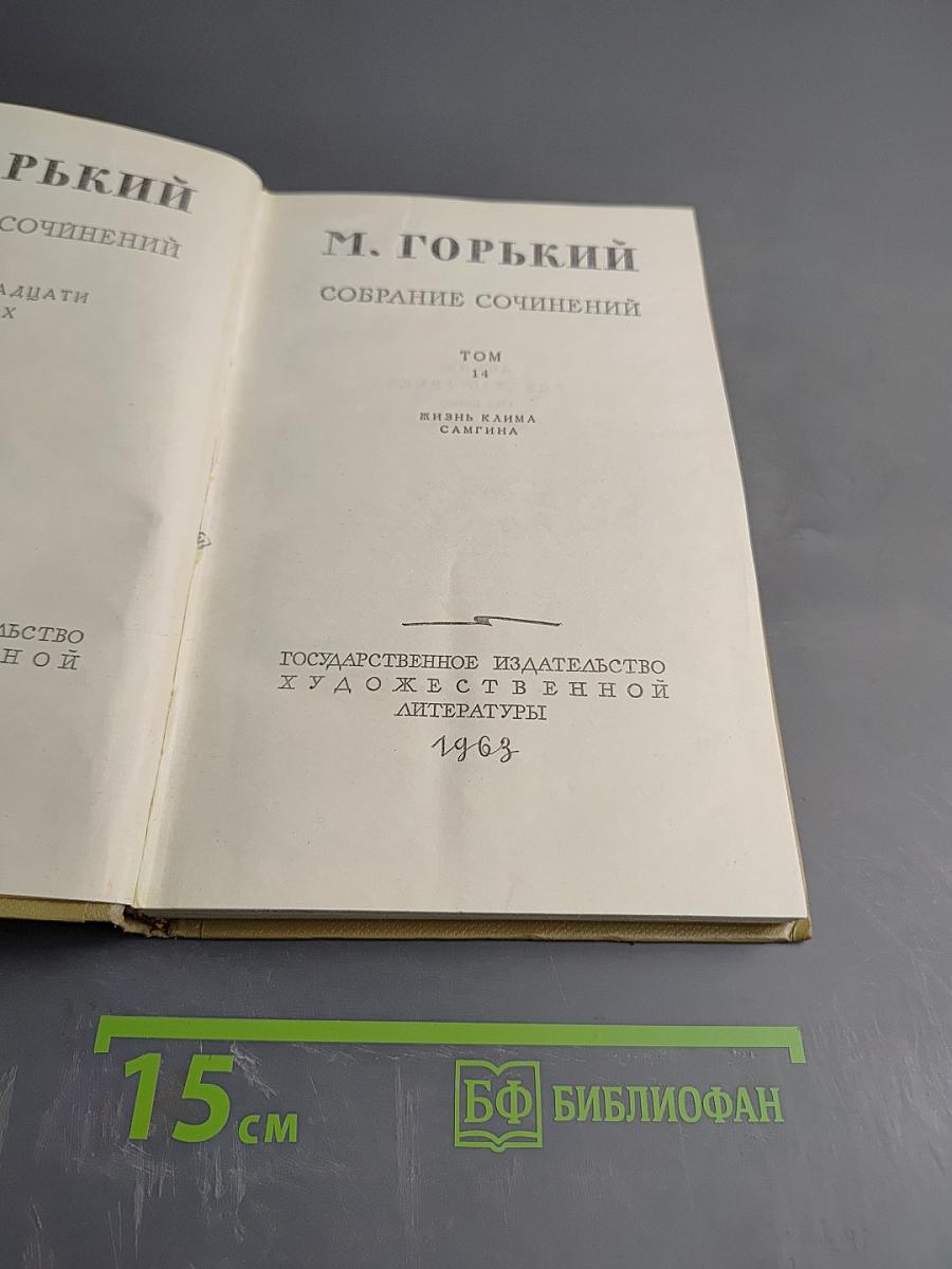 Собрание сочинений. Том 14. Жизнь Клима Самгина