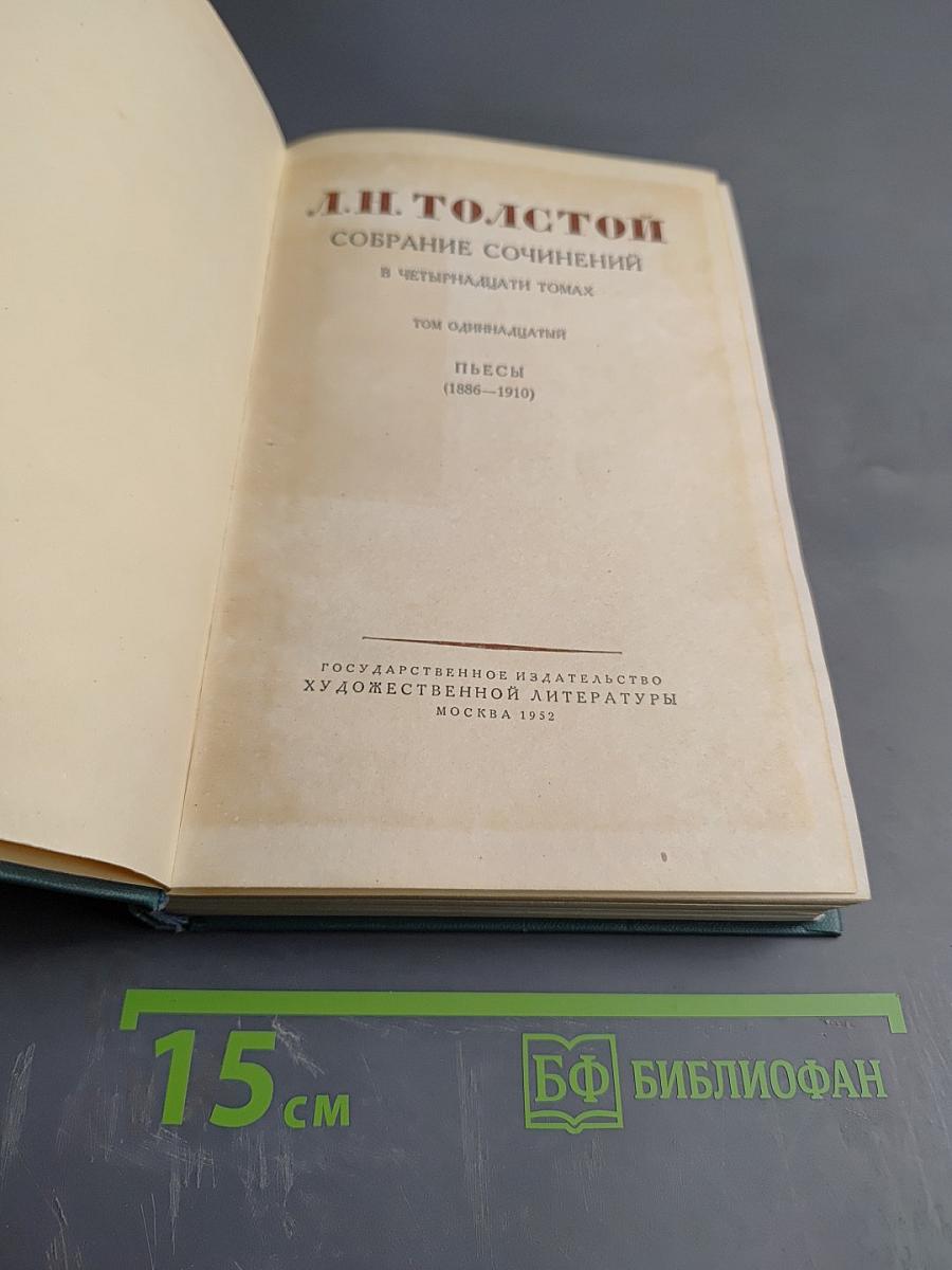 Собрание сочинений в четырнадцати томах. Том одиннадцатый. Пьесы (1886-1910)