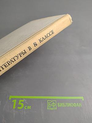Изучение литературы в 8 классе