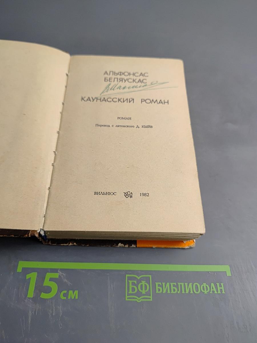 Каунасский роман