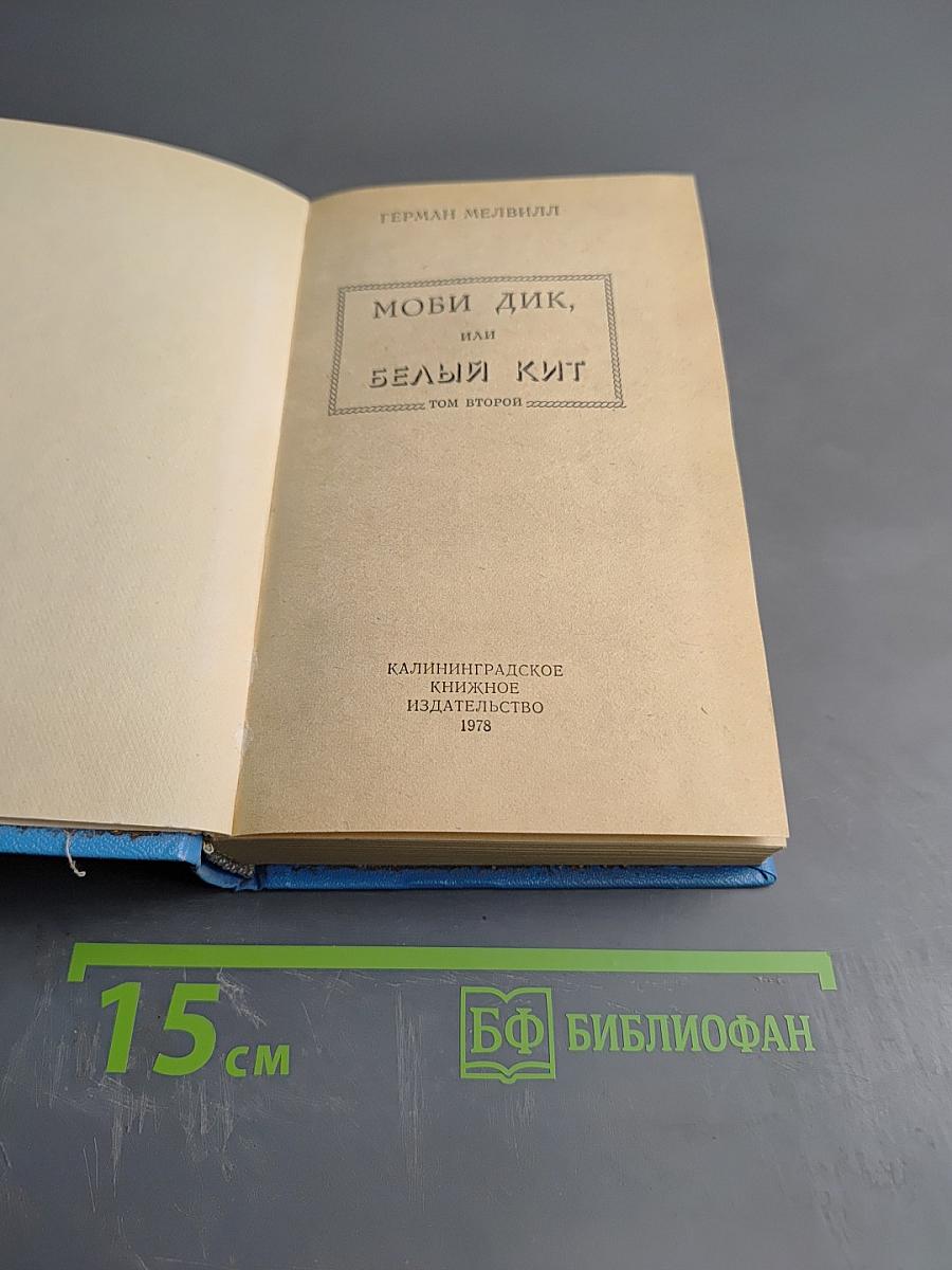 Моби Дик, или Белый Кит. Том второй