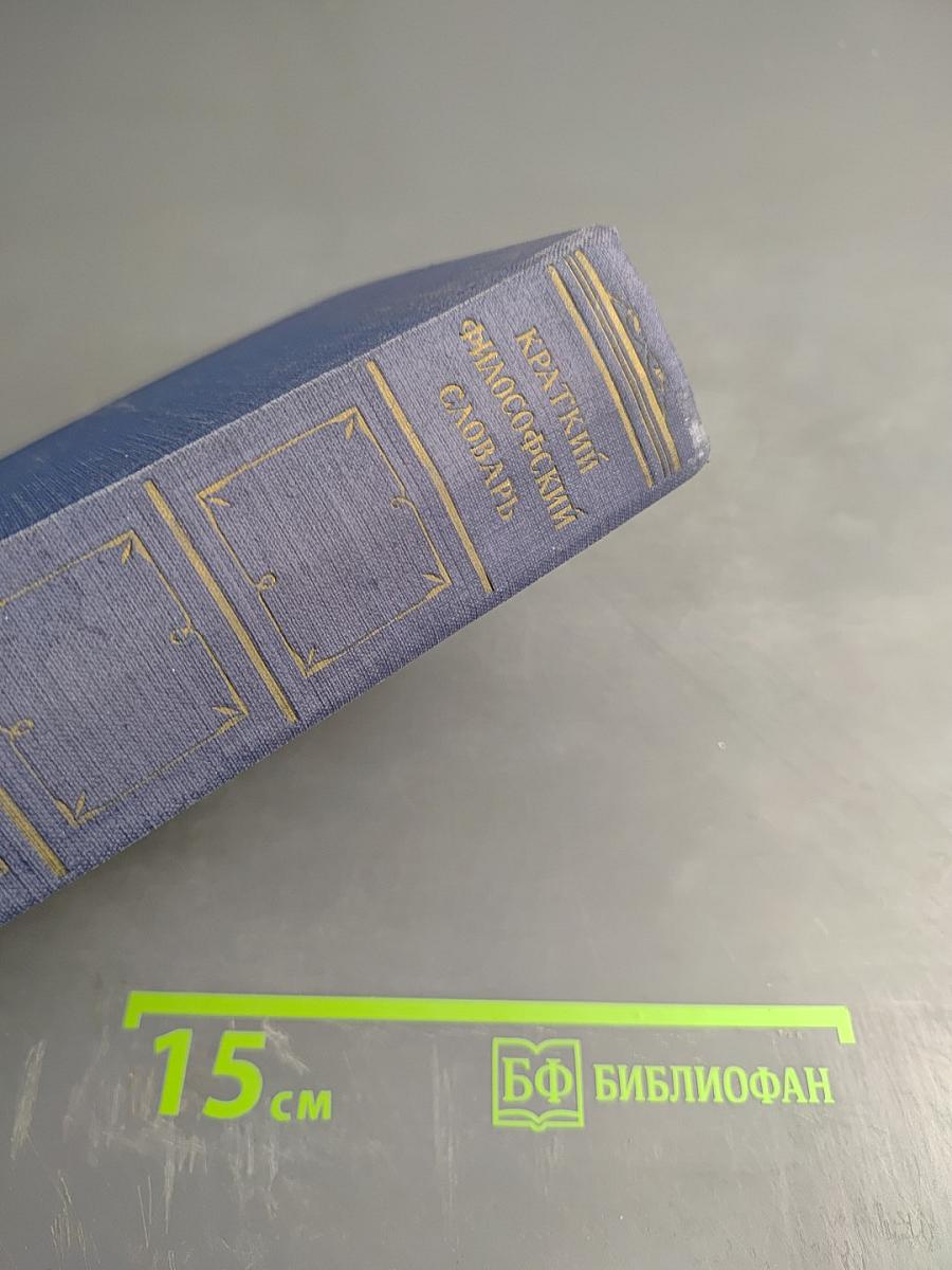 Краткий философский словарь